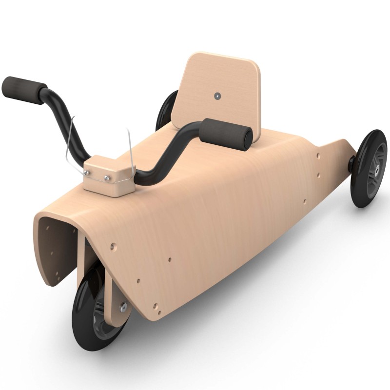 Porteurs moto en bois pour enfant de 1 an - Made in France