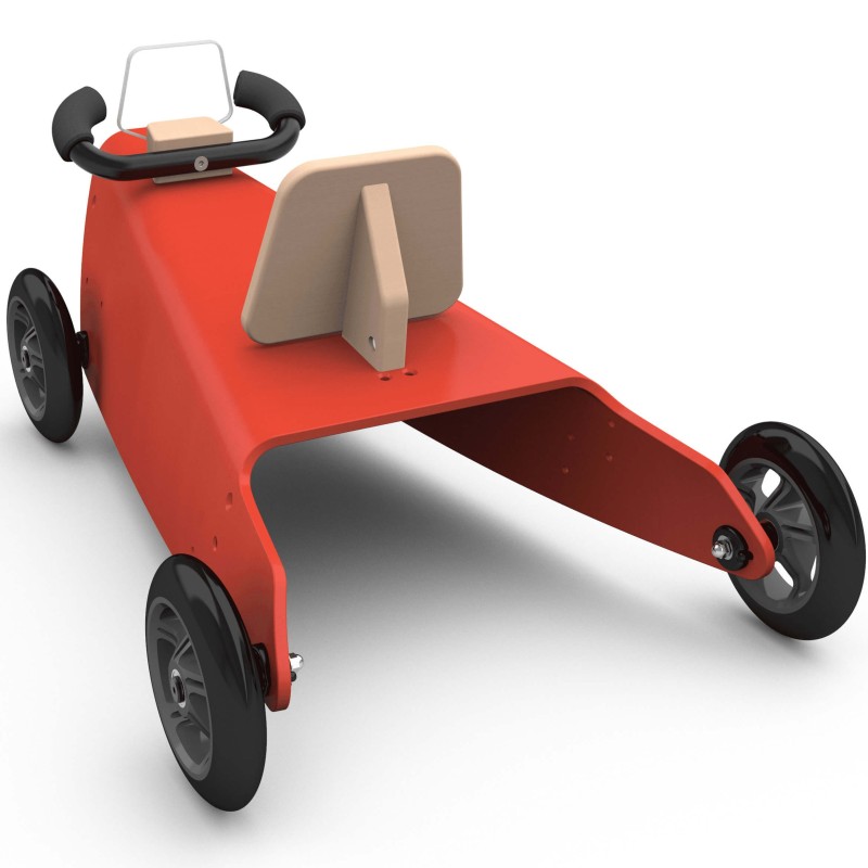 Porteurs voiture en bois made in France pour enfant de 12 mois