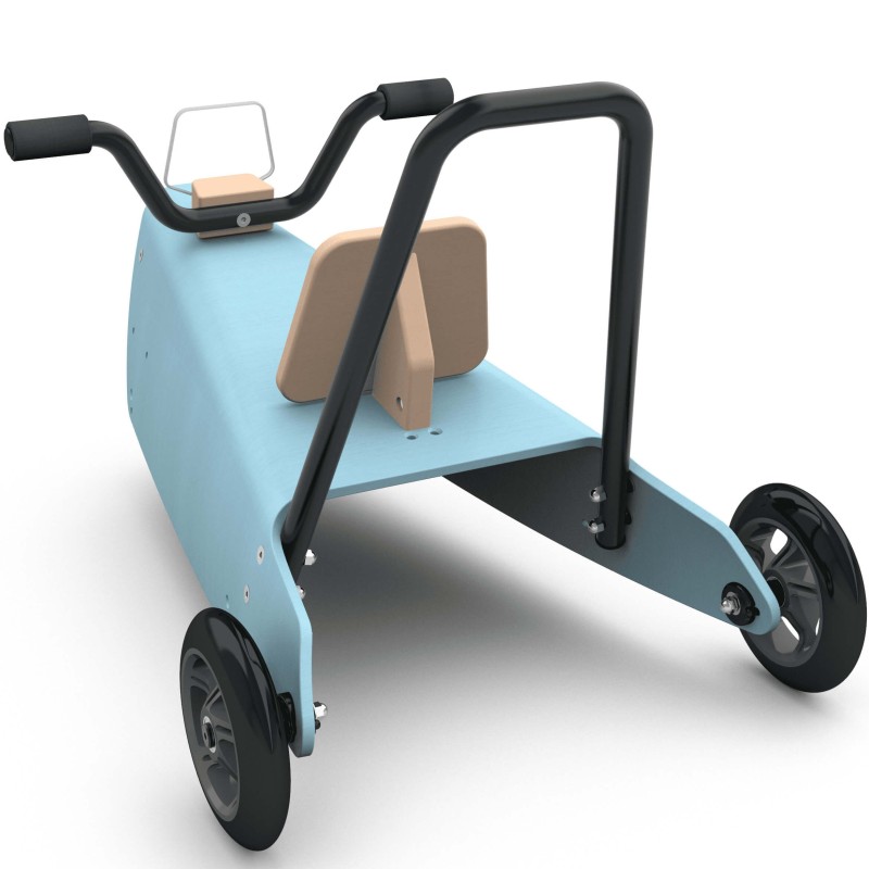 Porteurs bébé évolutifs moto en bois naturel à partir de 1 an