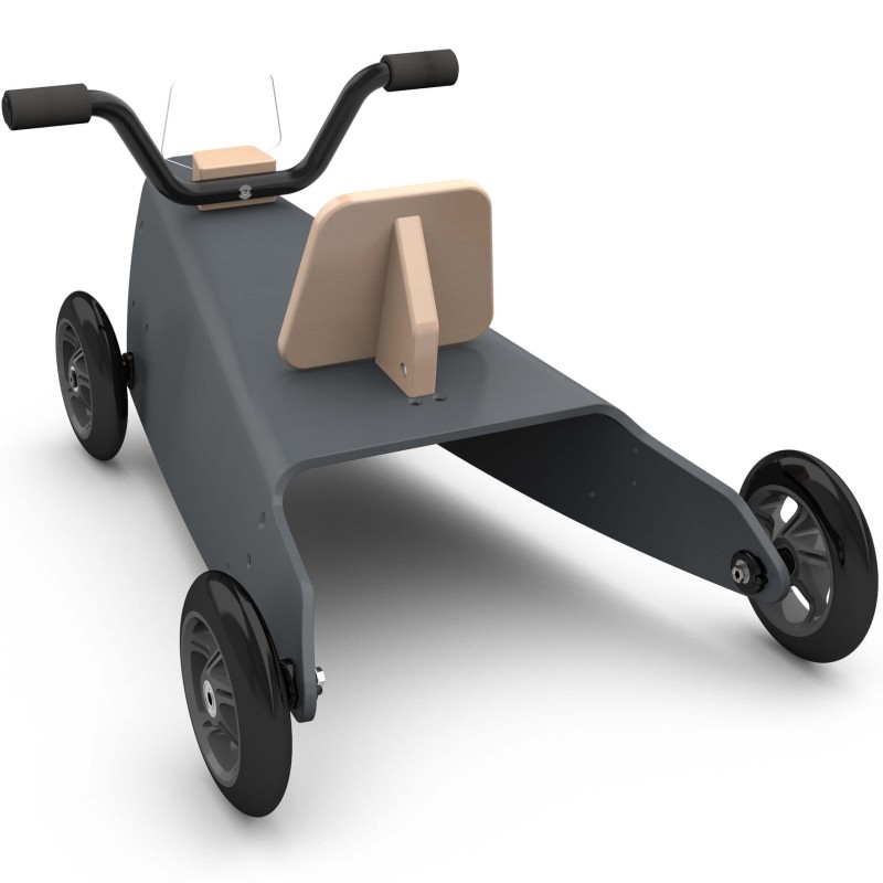 Porteurs quad en bois pour bébé de 1 an - Made in France