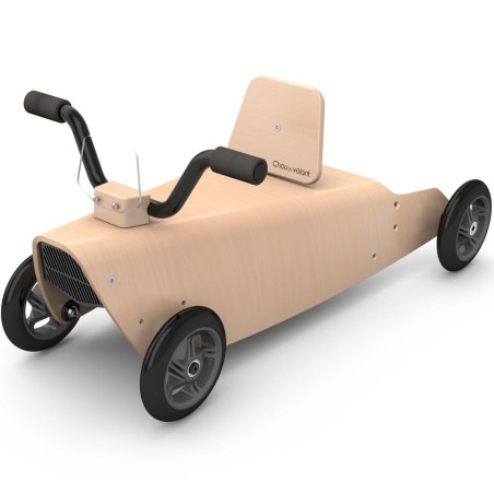 Porteurs bébé évolutifs quad en bois naturel - à partir de 1 an