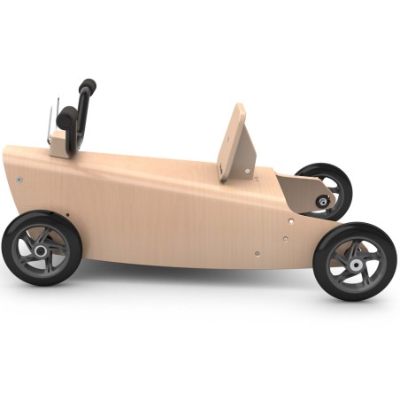 Porteurs bébé évolutifs quad en bois naturel - à partir de 1 an