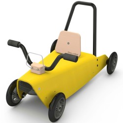 Porteurs bébé évolutifs quad en bois naturel - à partir de 1 an