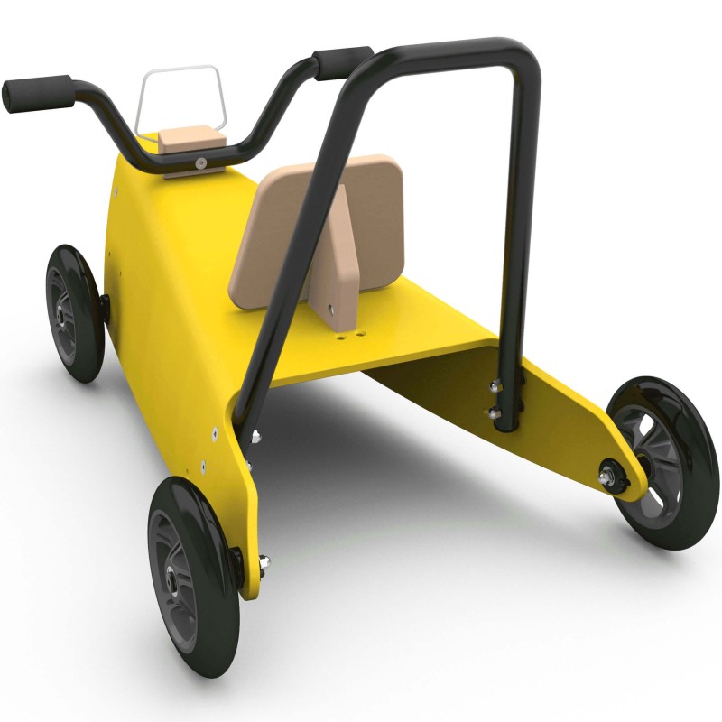 Porteurs bébé évolutifs quad en bois naturel - à partir de 1 an