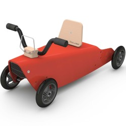 Porteurs bébé évolutifs quad en bois naturel - à partir de 1 an