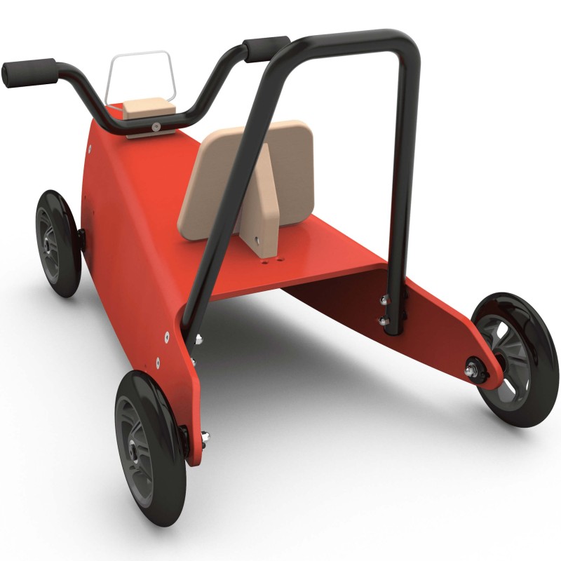 Porteurs bébé évolutifs quad en bois naturel - à partir de 1 an
