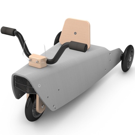 Porteurs bébé évolutifs moto en bois naturel à partir de 1 an