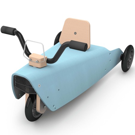 Porteurs bébé évolutifs moto en bois naturel à partir de 1 an