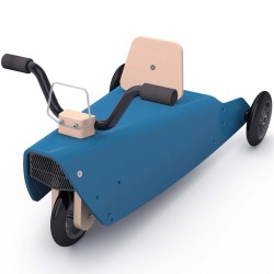 Porteurs bébé évolutifs moto en bois naturel à partir de 1 an