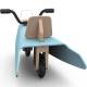 Porteur + Draisienne moto en bois fabrication en France