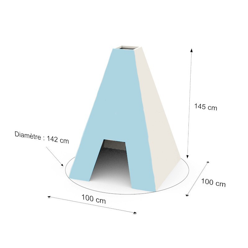 Tipis enfant à 2 places made in France pour enfants de 24 mois