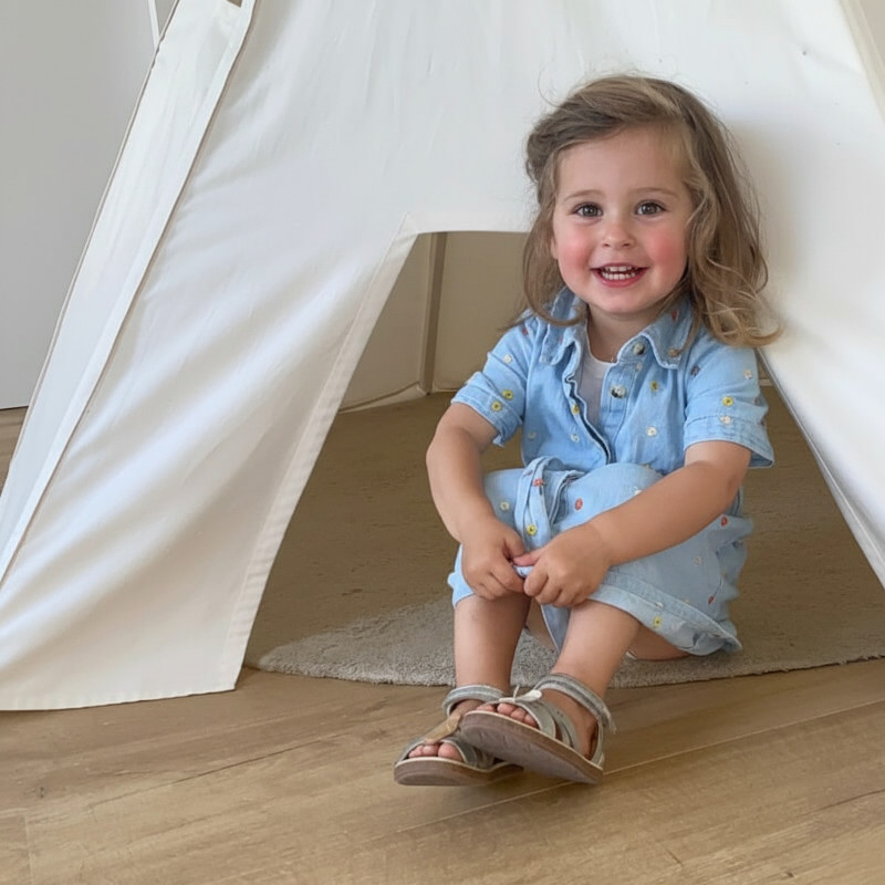Tipis enfant 3 places fabrication en France pour enfants de 24 mois