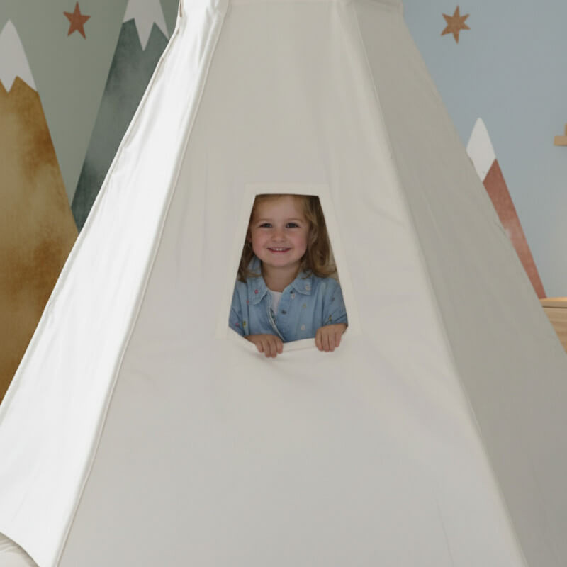 Tipis enfant 3 places fabrication en France pour enfants de 24 mois