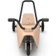 Porteur moto en bois made in france jaune