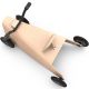 Bascule + Porteur + Draisienne bébé quad en bois made in France