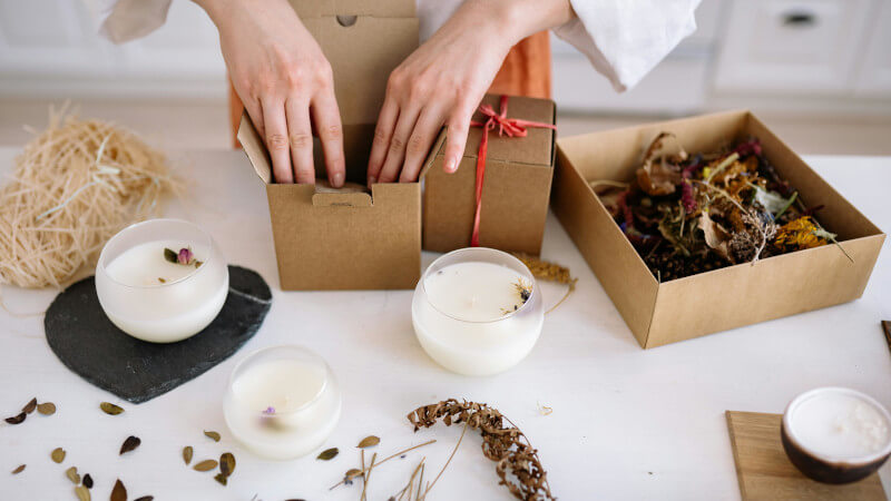 un cadeau naissance fait main