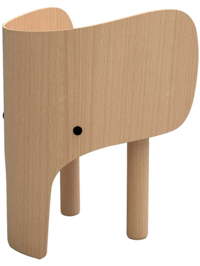une chaise elephant pour enfant du designer venot
