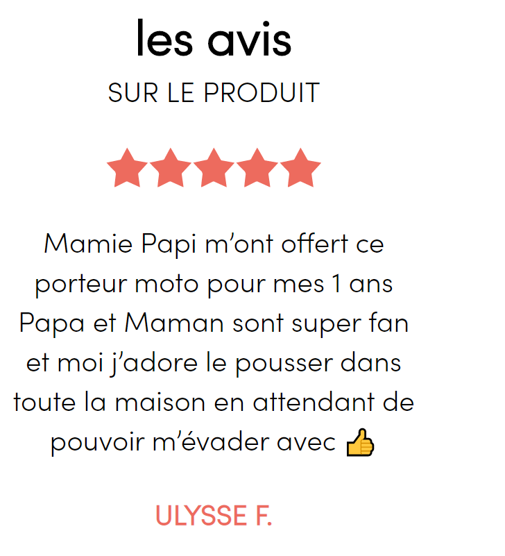 Avis client porteur bébé chou du volant
