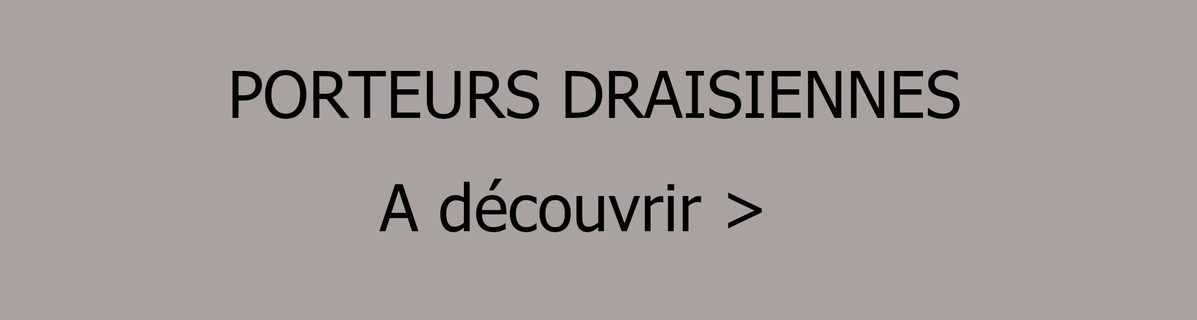 Porteurs draisiennes