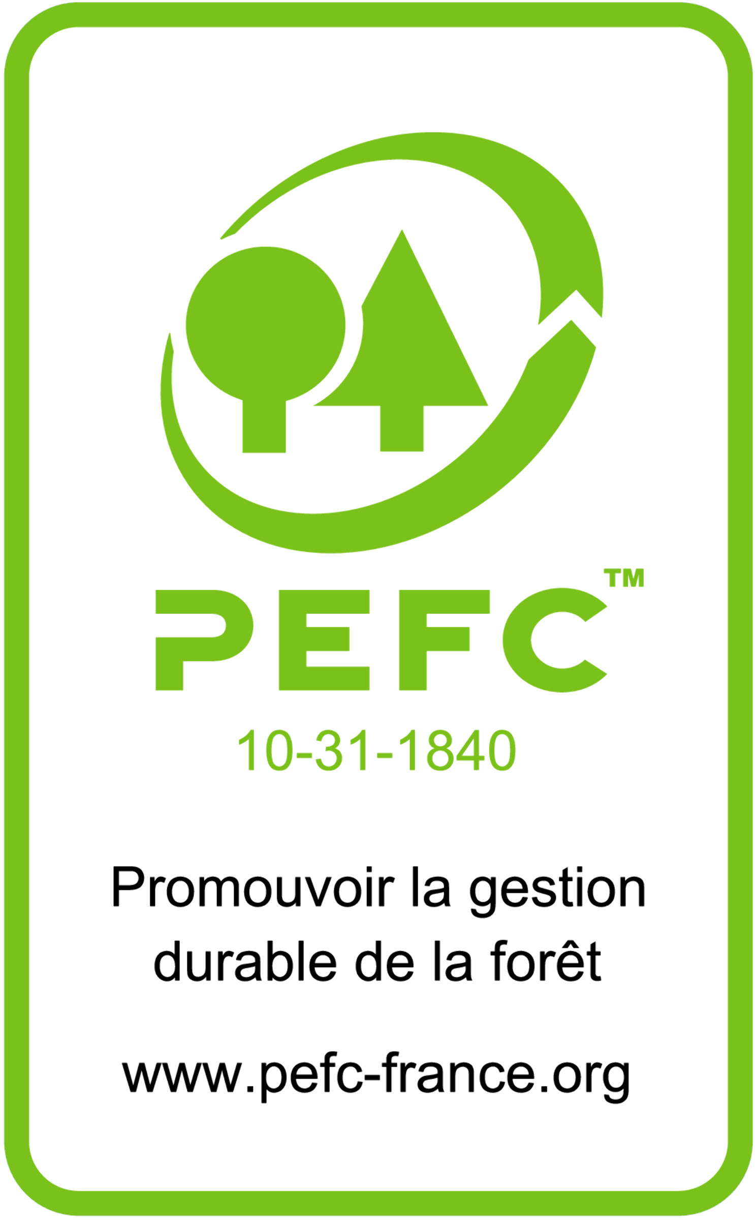 logo pefc baudry